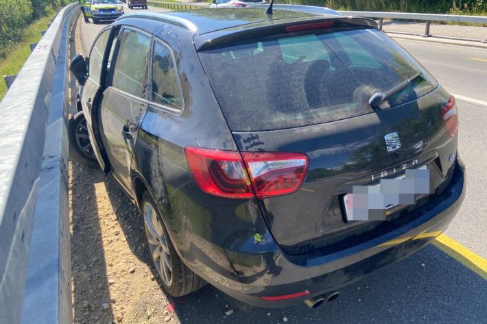 In Laufenburg AG ist ein Autofahrer eingeschlafen.