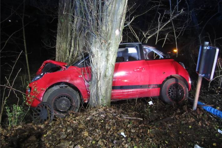 Dem Fahrer wurde schwarz vor Augen.