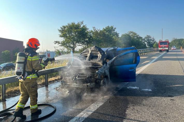 Personen wurden keine verletzt.