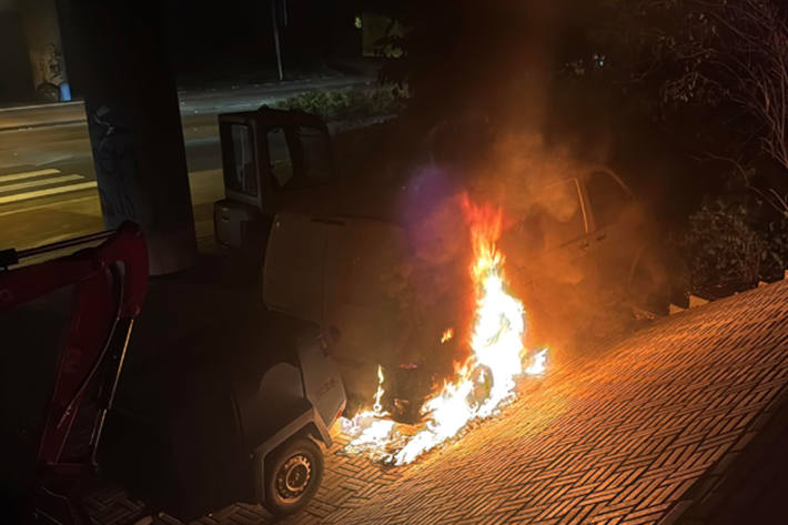 Anwohner meldeten den Brand.