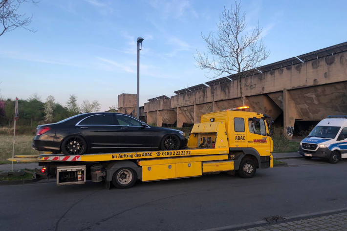 Fahrzeugbeschlagnahmung am Car-Freitag