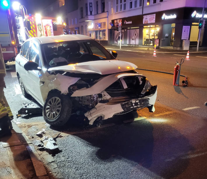 Verkehrsunfall mit schwer verletzter Person