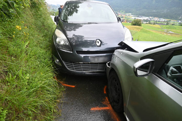 Unfallsituation in Eschen