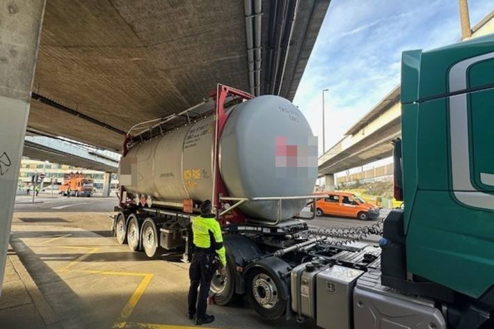 Beim Unfall wurde niemand verletzt.