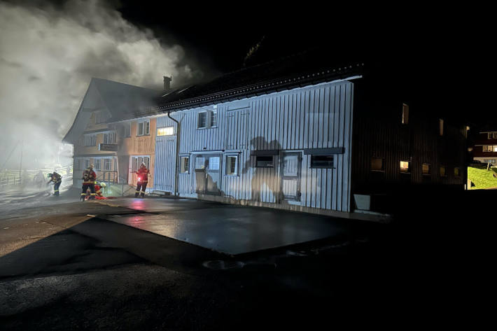 Die Feuerwehr konnte Schlimmeres beim Brand des Restaurant Schönau in Urnäsch verhindern.