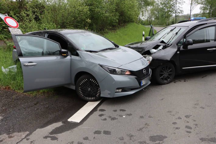 Heftige Kollision in Lindlar