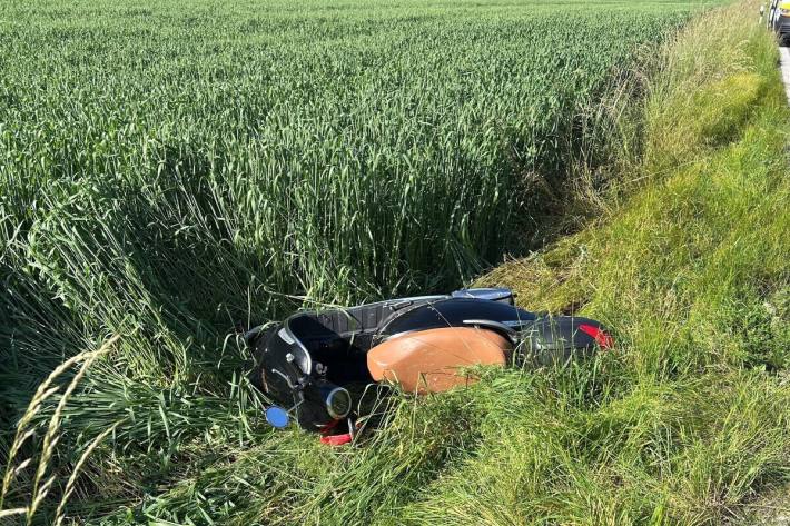 Am Roller entstand Sachschaden