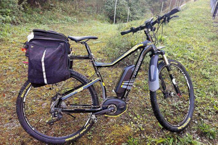 Mit dem E-Bike ins Schlingern geraten 