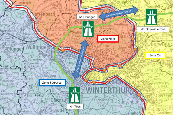 Verkehrsbehinderungen wegen der Rad-WM in Winterthur diesen Sonntag.