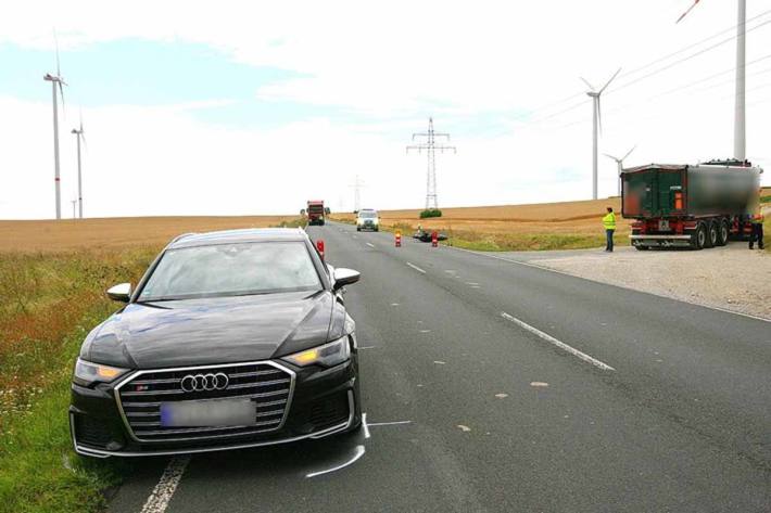 Tödlicher Motorradunfall in Greußen