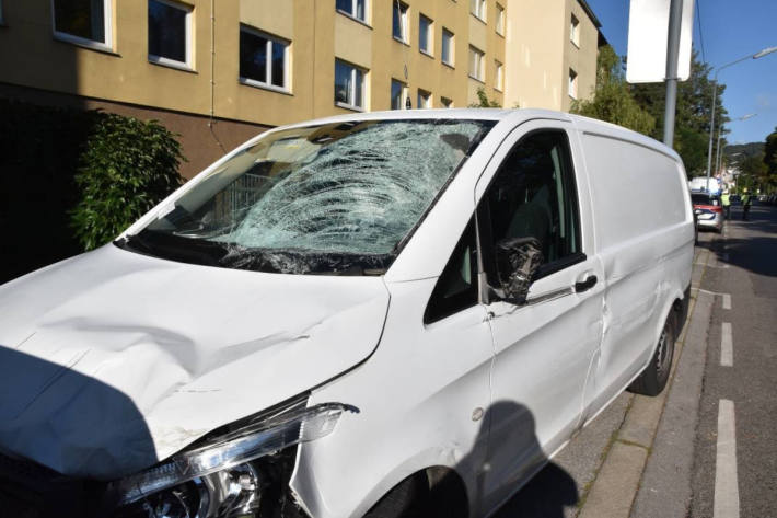 Der Lenker des Klein-LKW hatte keine Lenkberechtigung.