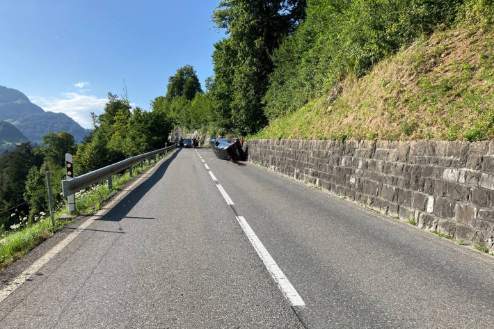 Mit überhöhter Geschwindigkeit unterwegs 