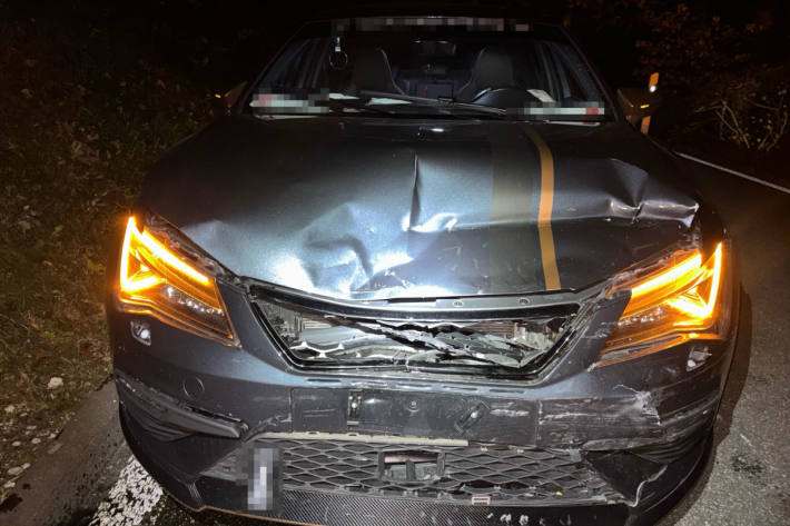 Drei Fahrzeuge mussten abgeschleppt werden.