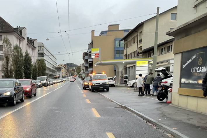 In St. Gallen ist es zu einer Auffahrkollision gekommen.