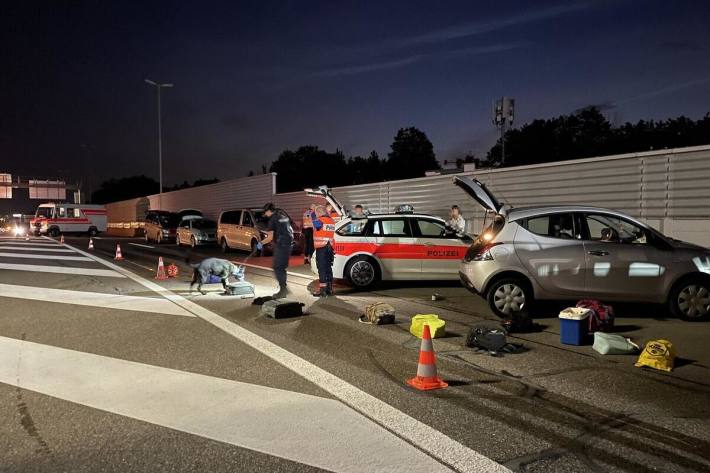 Verkehrskontrollen in den Bezirken Zürich und Dietikon