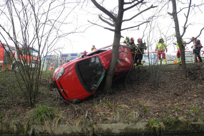 Unfallort in Küssnacht