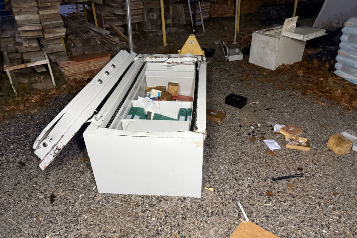 Es entstand ein Sachschaden von mehreren zehntausend Franken.