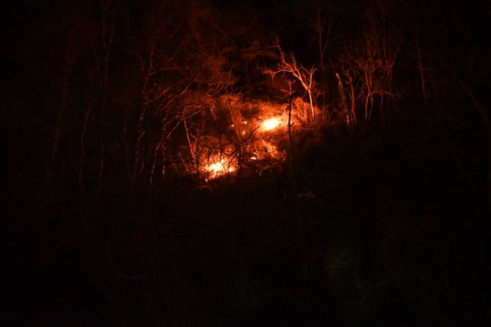 Wegen Feuerwerken brannte es in der Silvesternacht an vielen Orten im Kanton St. Gallen.