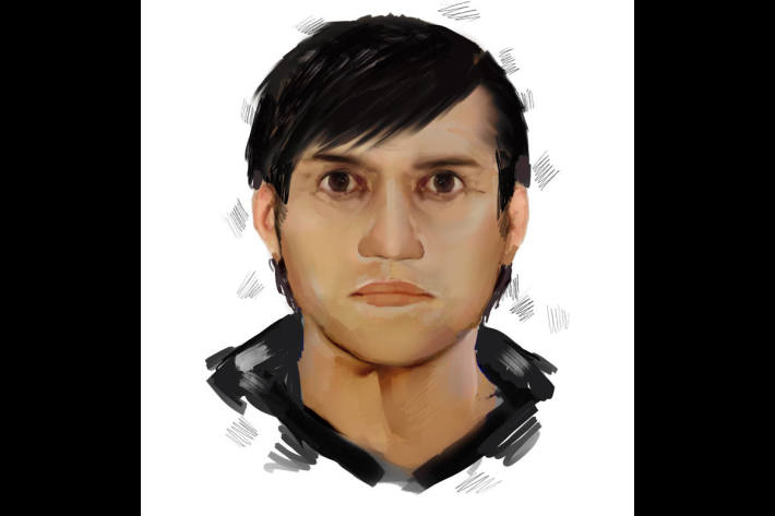 Bild des unbekannten Tatverdächtigen aus Göttingen