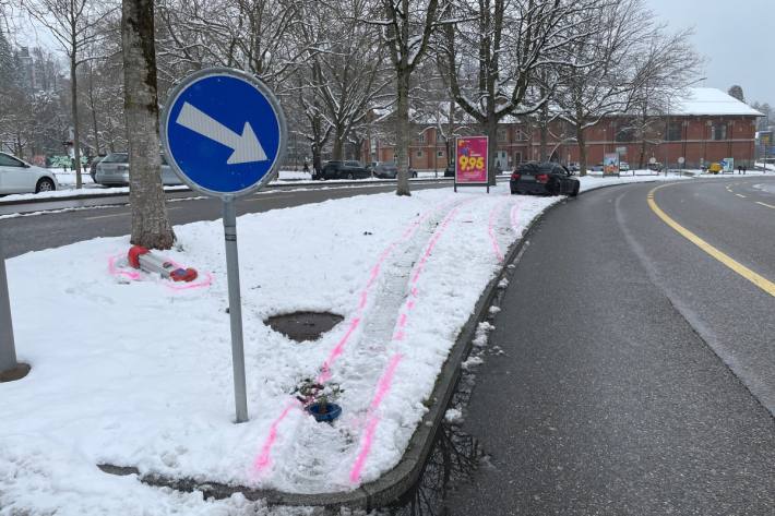 In St. Gallen ist gestern ein Autolenker verunfallt.