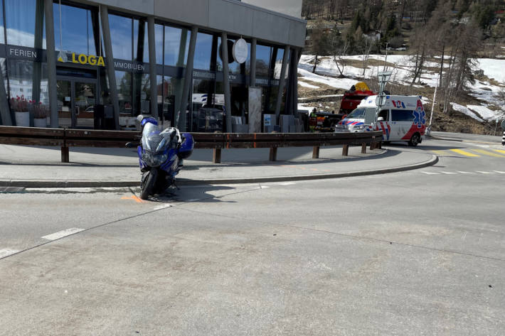 Unfall in St. Moritz 