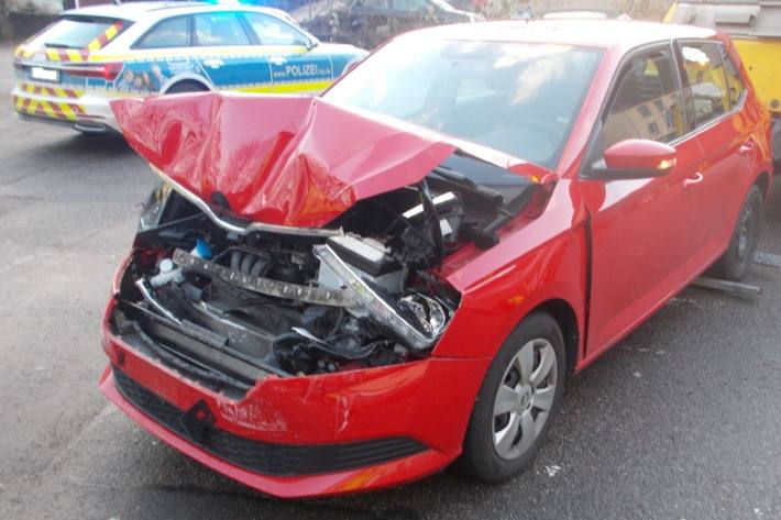 In Neustadt kam es zu einem Auffahrunfall mit drei Beteiligten