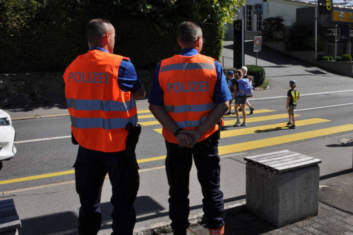 Schwerpunktaktionen zum Schulanfang im Kanton Schwyz