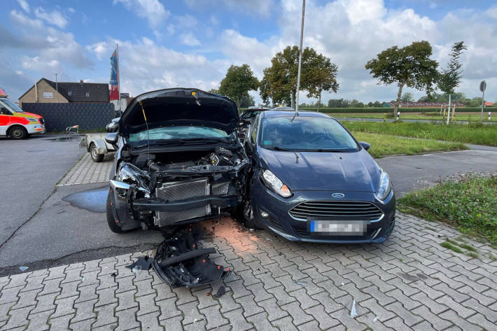 Der Fahrer beschädigte zwei weitere Fahrzeuge.