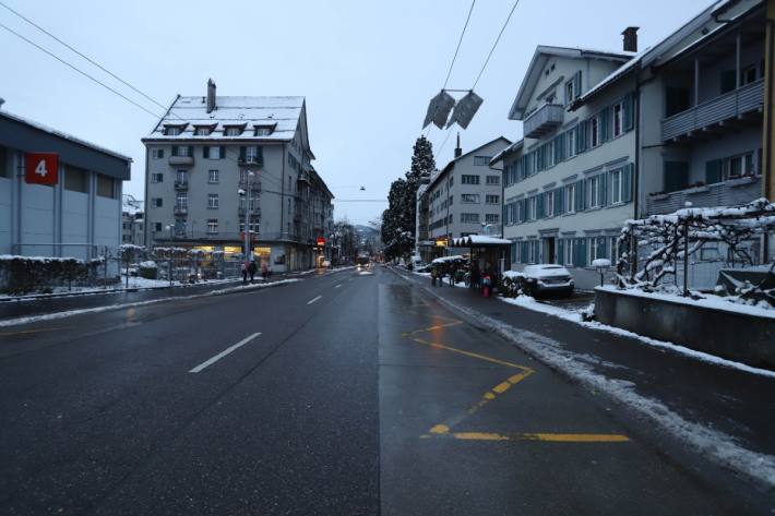 Mehrere Unfälle in St. Gallen.