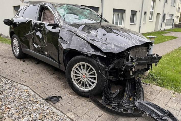 Bei dem Unfall wurde niemand verletzt 