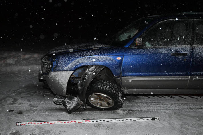 Mit Auto ins Rutschen geraten