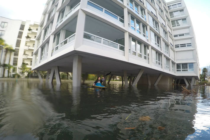 Hochwasser in Locarno