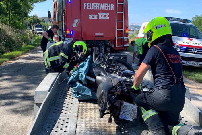 Verkehrsunfall im Gemeindegebiet von Hollabrunn