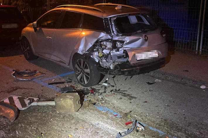 Es entstand Sachschaden 