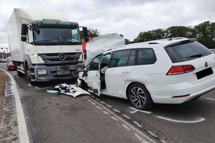 Schwerer Unfall in Düren