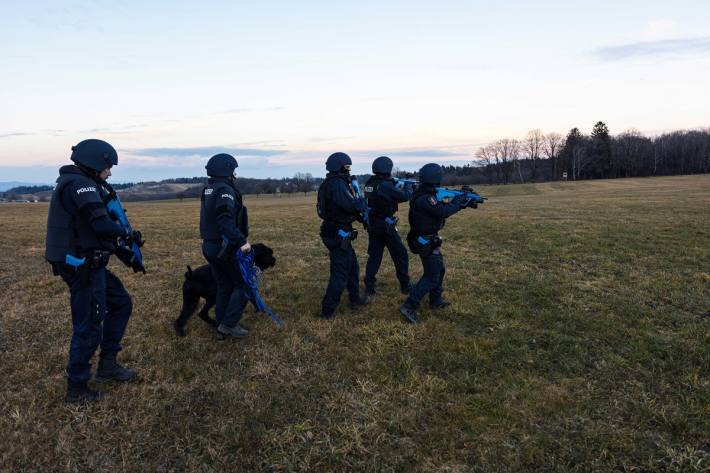 Sondereinheit Schnelle Interventionsgruppe (SIG) (Symbolbild)