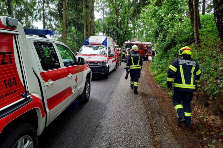 Schwerer Unfall in Eidenberg