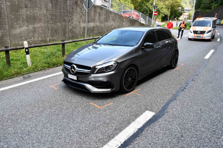 Beim Unfall auf der Umfahrung Süd entfernte sich eine involvierte Lenkerin.