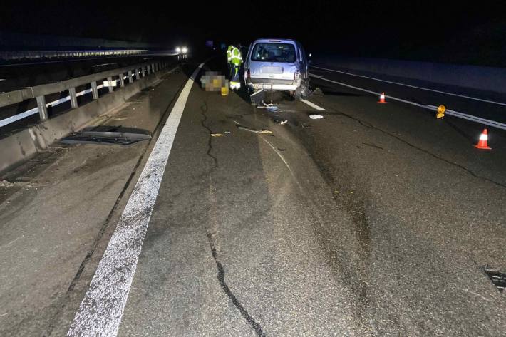 Autofahrer verletzt sich bei Unfall in Wiedlisbach auf der A1.