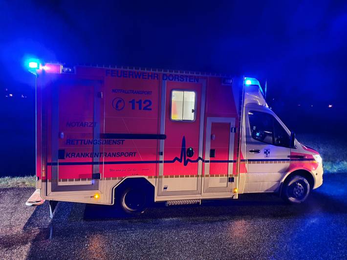 Warum sich die Person in dem Zulauf in Dorsten befand, ist derzeit nicht bekannt