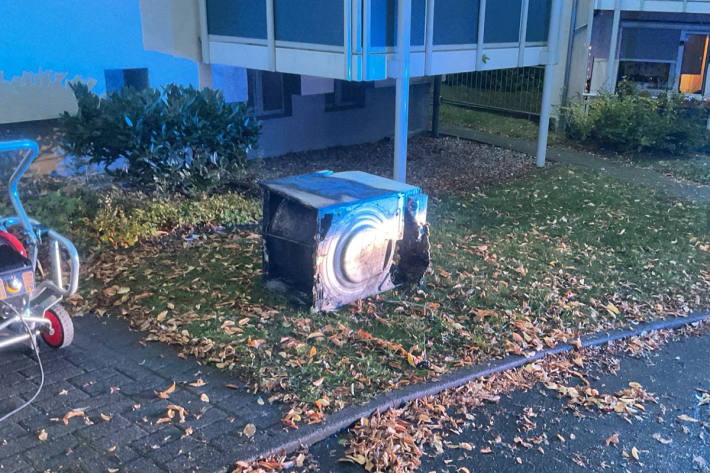 Der Brand wurde durch einen Wäschetrockner ausgelöst.