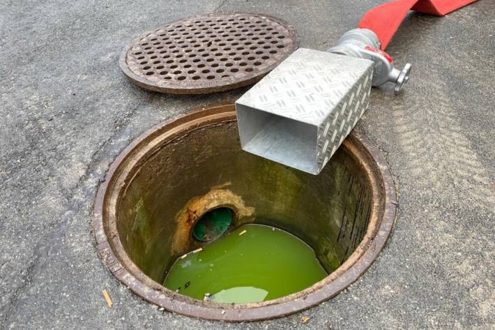 Für Mensch und Tiere bestand in Zug keine Gefahr.