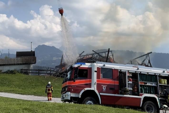 Die Feuerwehr konnte den Brand erfolgreich löschen