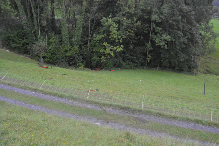 Bei Selbstunfall in Rehetobel mit Auto überschlagen