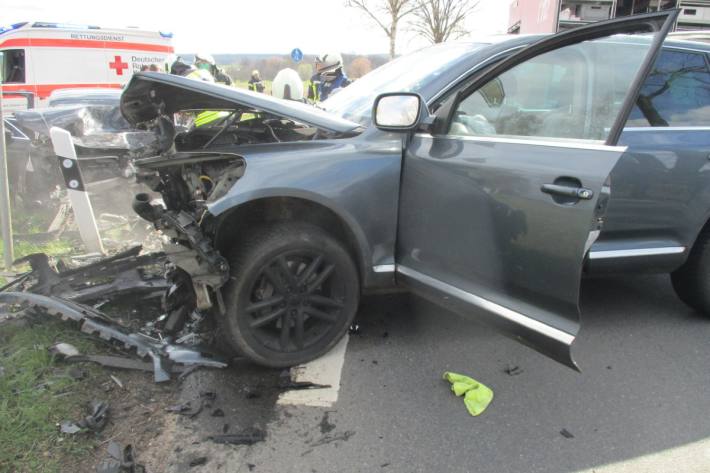 Der Fahrer übersah einen entgegenkommenden Audi