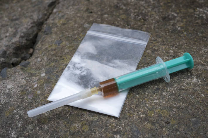 Polizei nimmt Suchtmitteldealer in Wien fest (Heroin - Symbolbild)