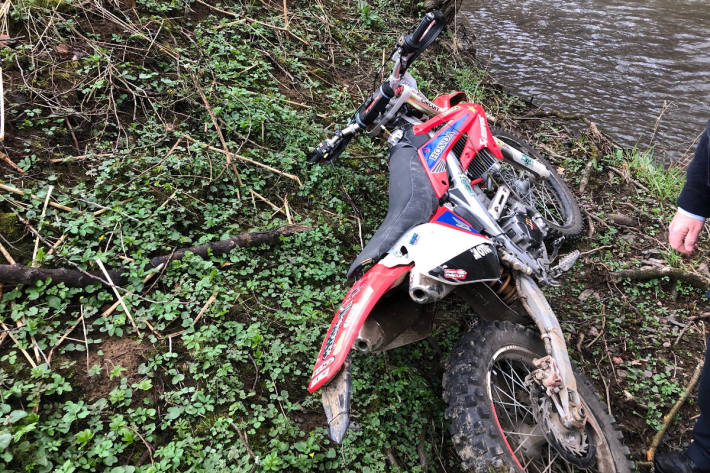 Auffinden eines herrenlosen Leichtkraftrades