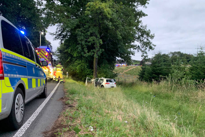 Verkehrsunfall mit Todesfolge im Ennepetal