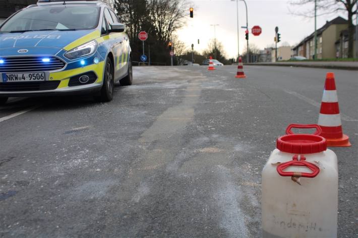 Nach dem Unfall kam es zu Verkehrsbehinderungen