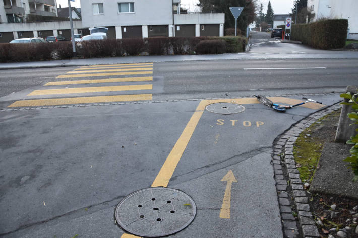 Kind von Auto angefahren in Au SG